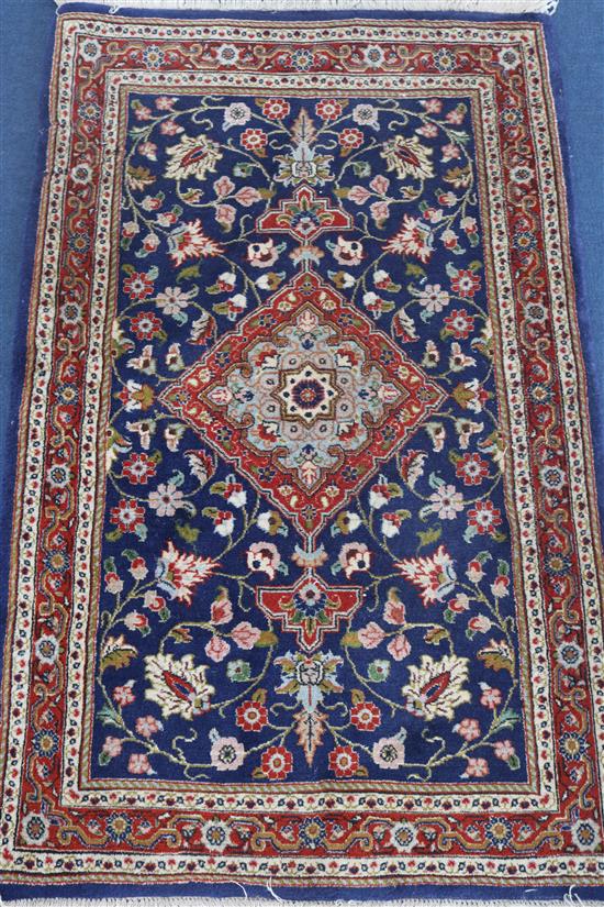An Iranian prayer mat, 113 x 70cm